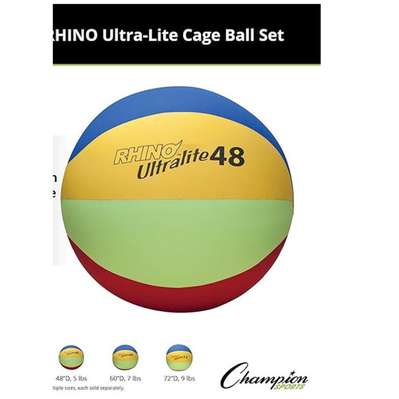 Champion Sports Rhino Replacement Ultra Lite Cover Includes Bladder - Picture 1 of 3